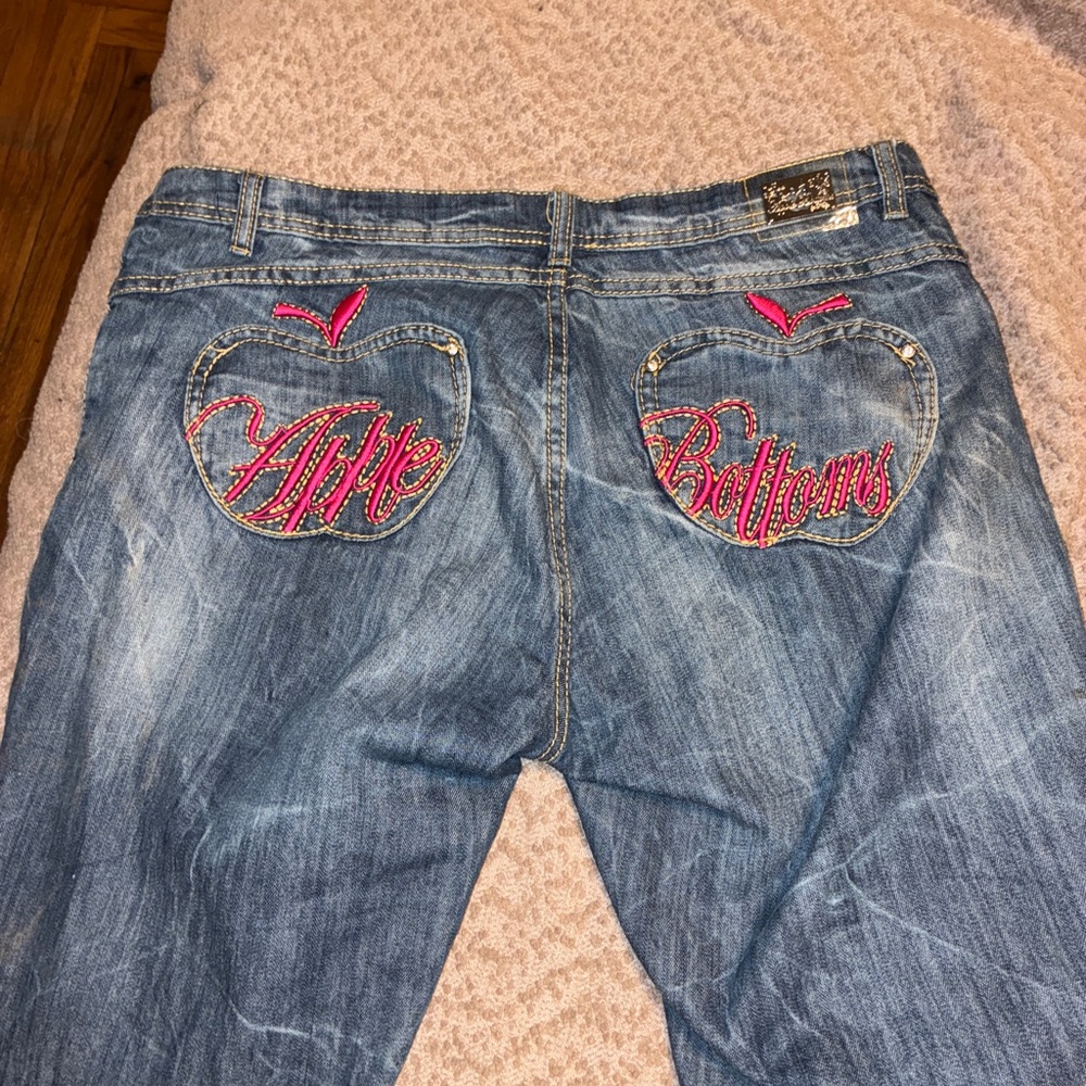 Y2K Vintage Apple Bottoms Women's Blue Jeans